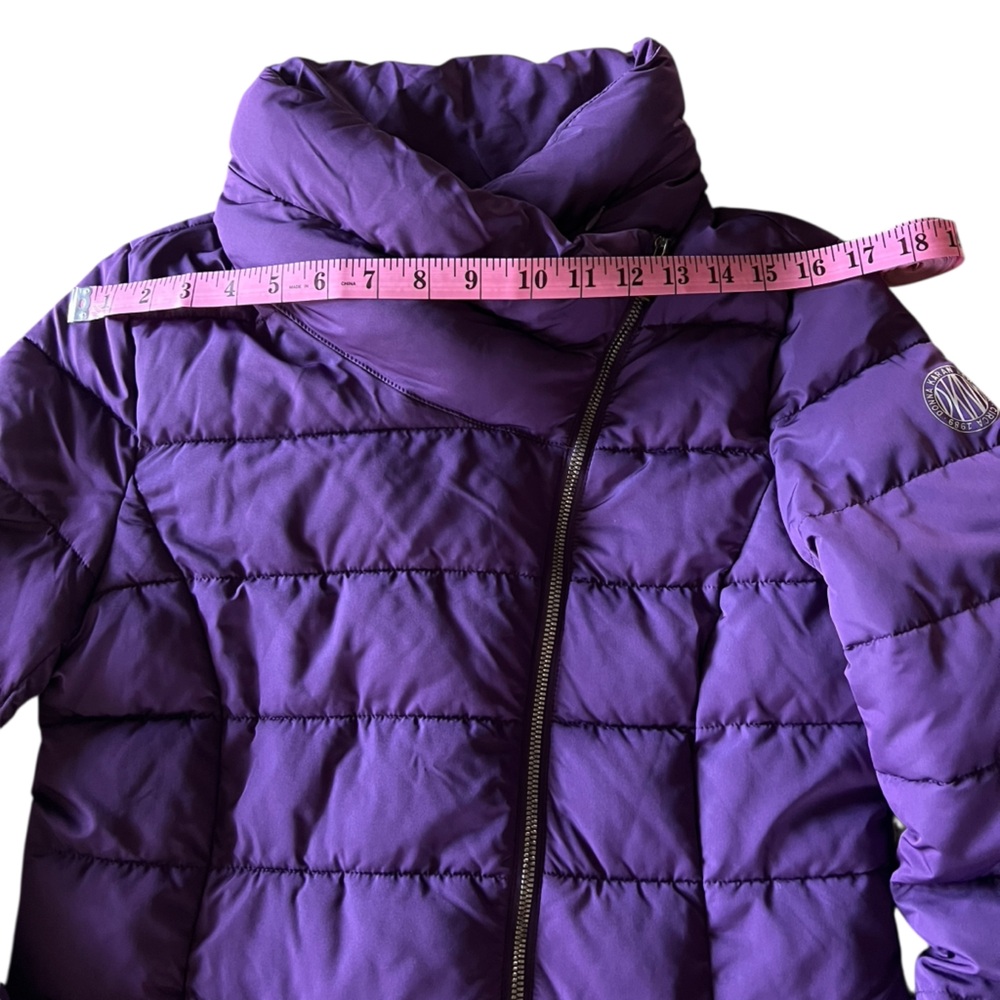DKNY 3/4 Length Lightweight Puffer Parka Coat size XS - Picture 6 of 12
